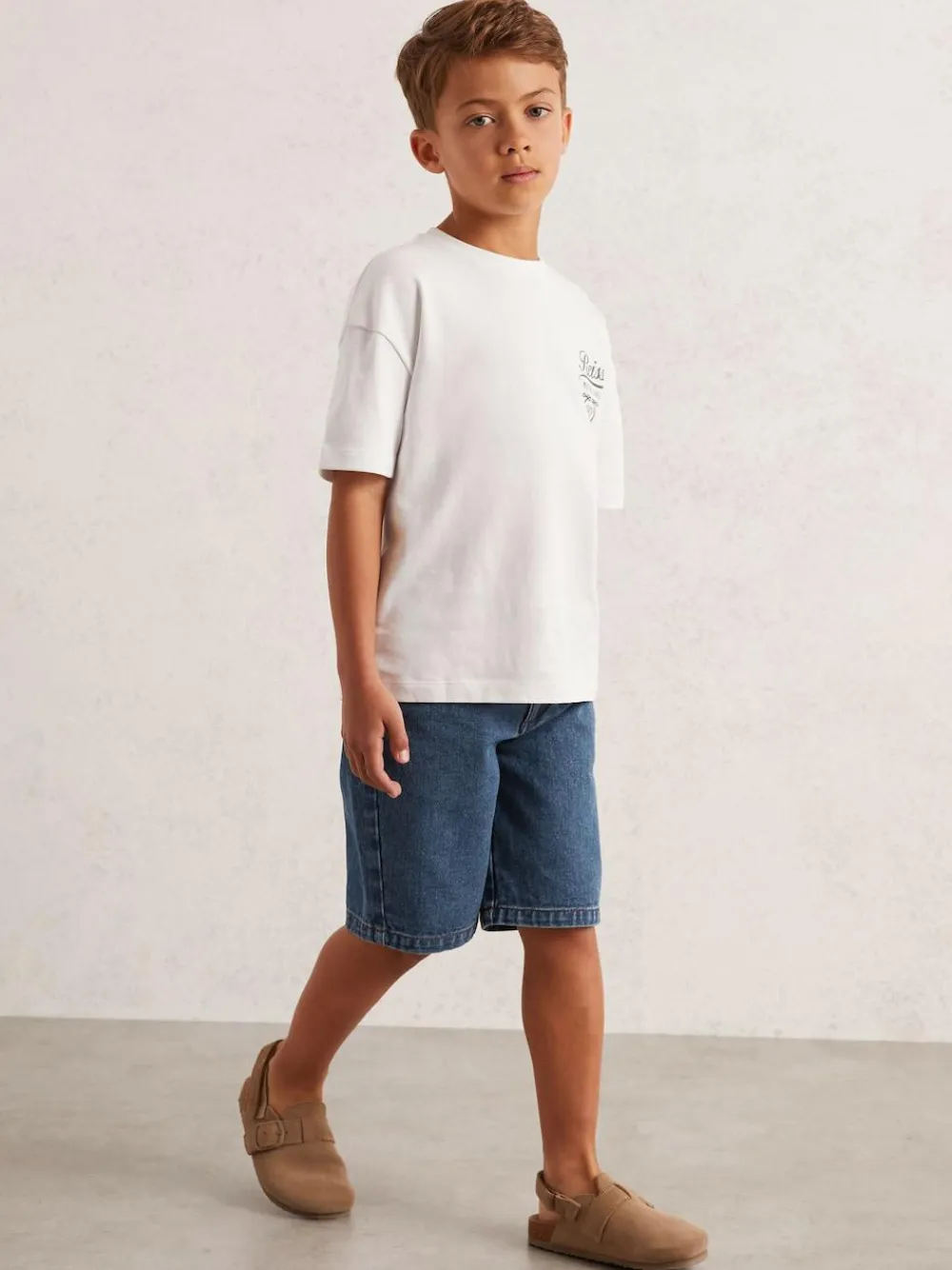Reiss Mid Blue Bryan 13-14 yrs Denim Bermuda Shorts^ Shorts