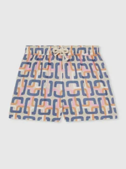 Reiss Multi Eva 4-9 yrs Geometric Chain Print Shorts^ Shorts