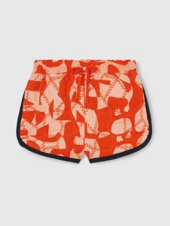Reiss Multi Josanna 9-13 yrs Cotton Graphic-Print Quilted Shorts^ Shorts