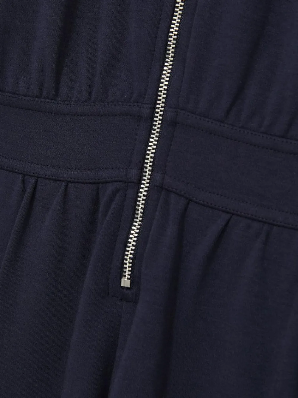Reiss Navy Nala 13-14 yrs Jersey High Collar Jumpsuit^ Jumpsuits & Playsuits