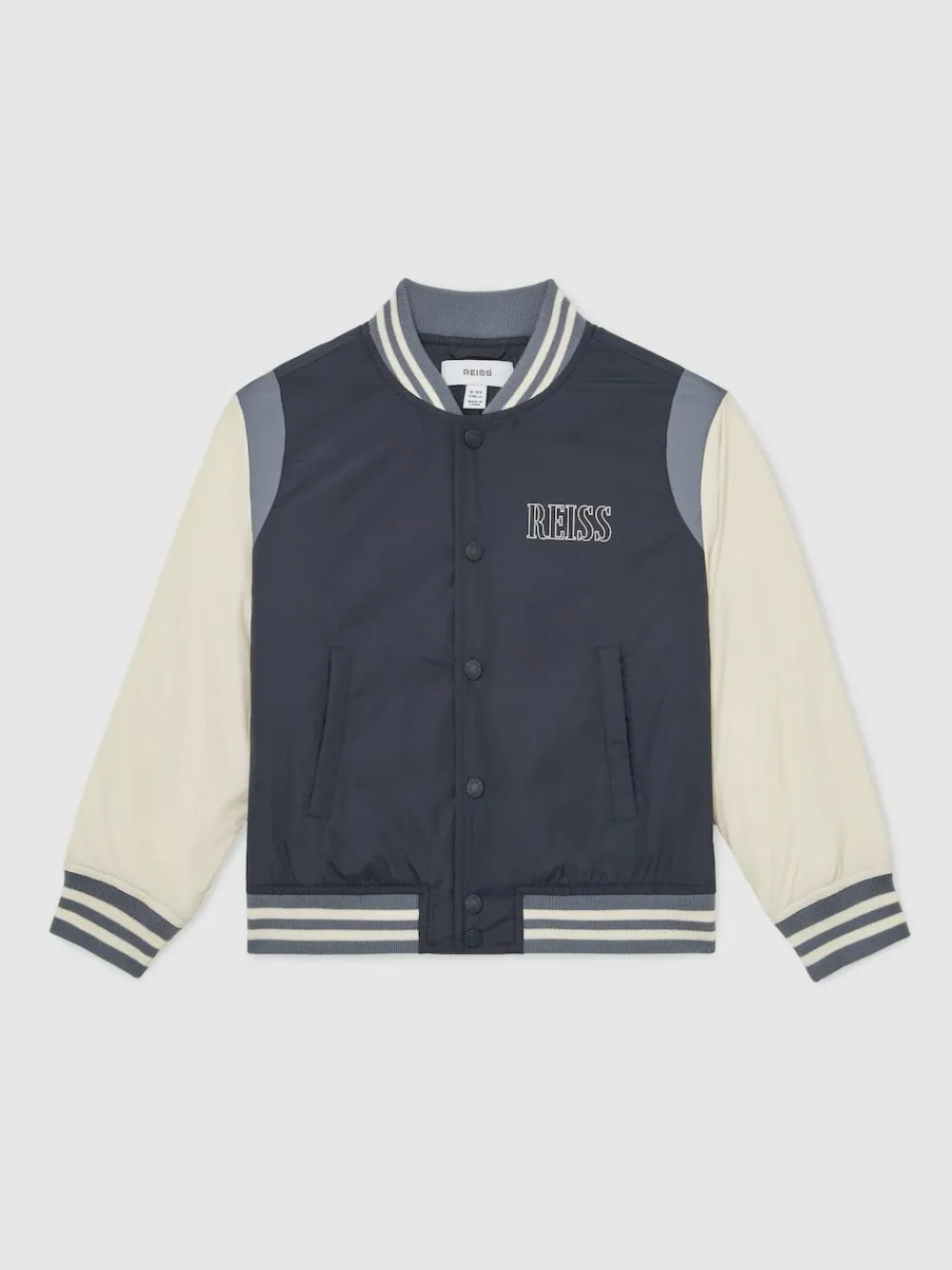 Reiss Roy 3-9 yrs Colour-Block Bomber Jacket^BOY Coats, Jackets & Pramsuits|Coats, Jackets & Pramsuits
