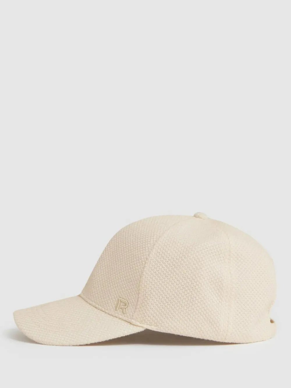 Best Reiss Neutral Cassie Waffle-Knit Baseball Cap