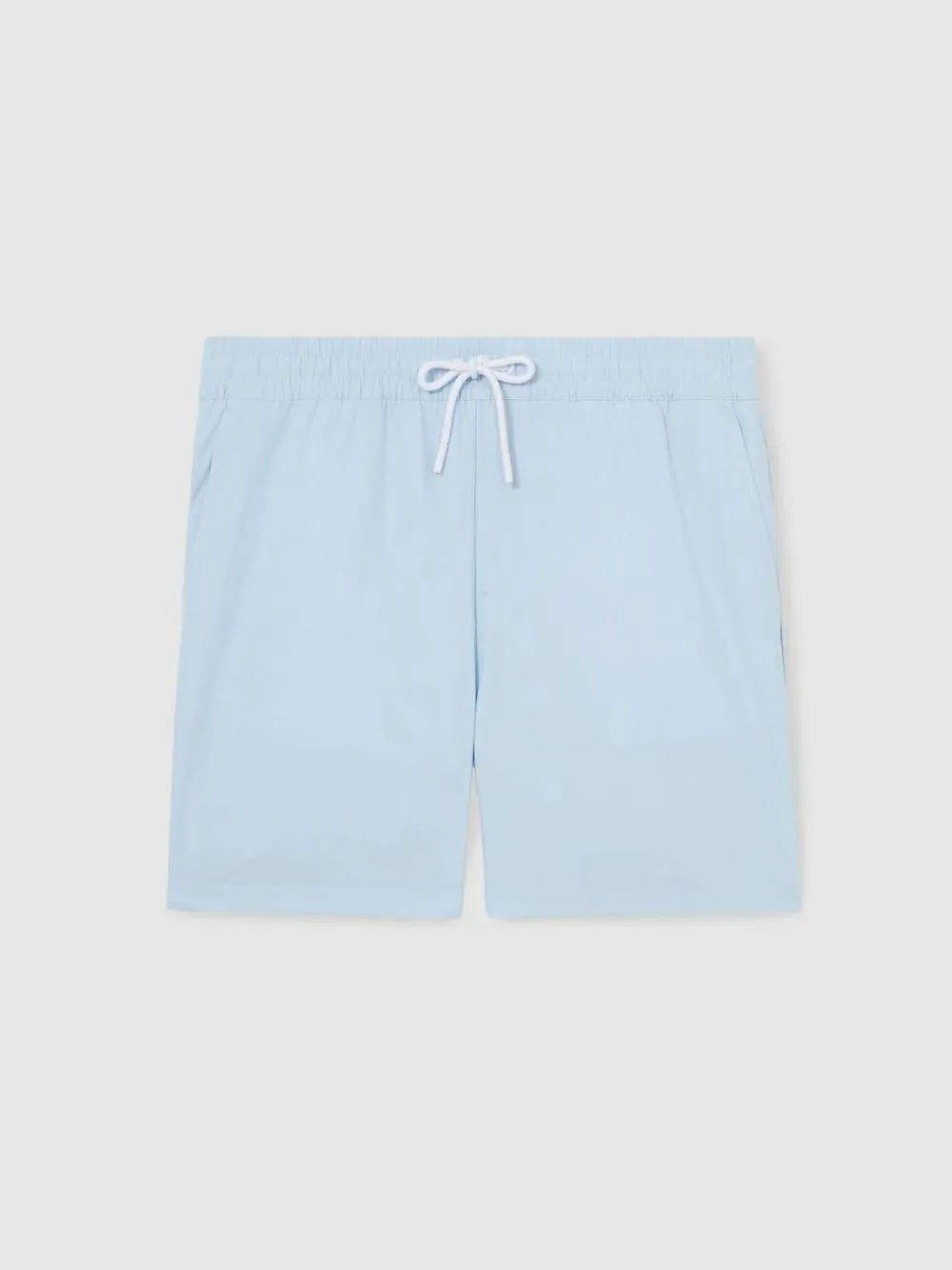 Best Reiss Soft Blue Cliff Drawstring Swim Shorts
