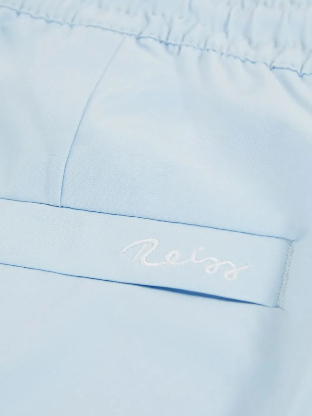 Best Reiss Soft Blue Cliff Drawstring Swim Shorts