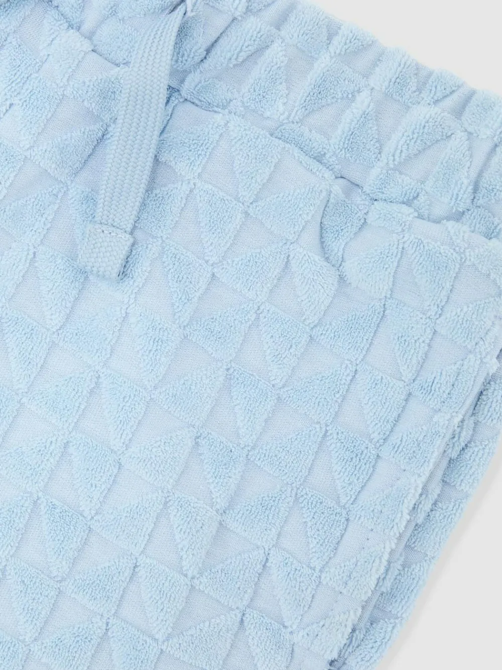 Hot Reiss Soft Blue Piro 9-13 yrs Textured Towelling Shorts