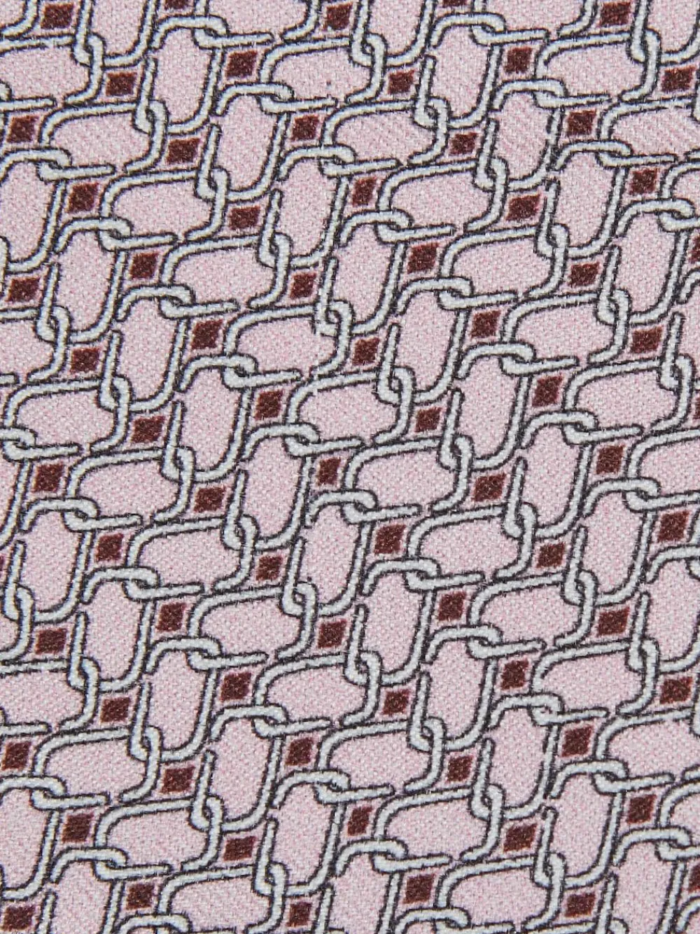 Reiss Bernardo Silk Geometric-Chain Print Tie^ Ties & Pocket Squares