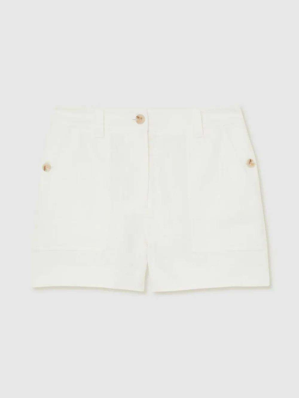 Reiss Ashby Linen Shorts^Women Shorts
