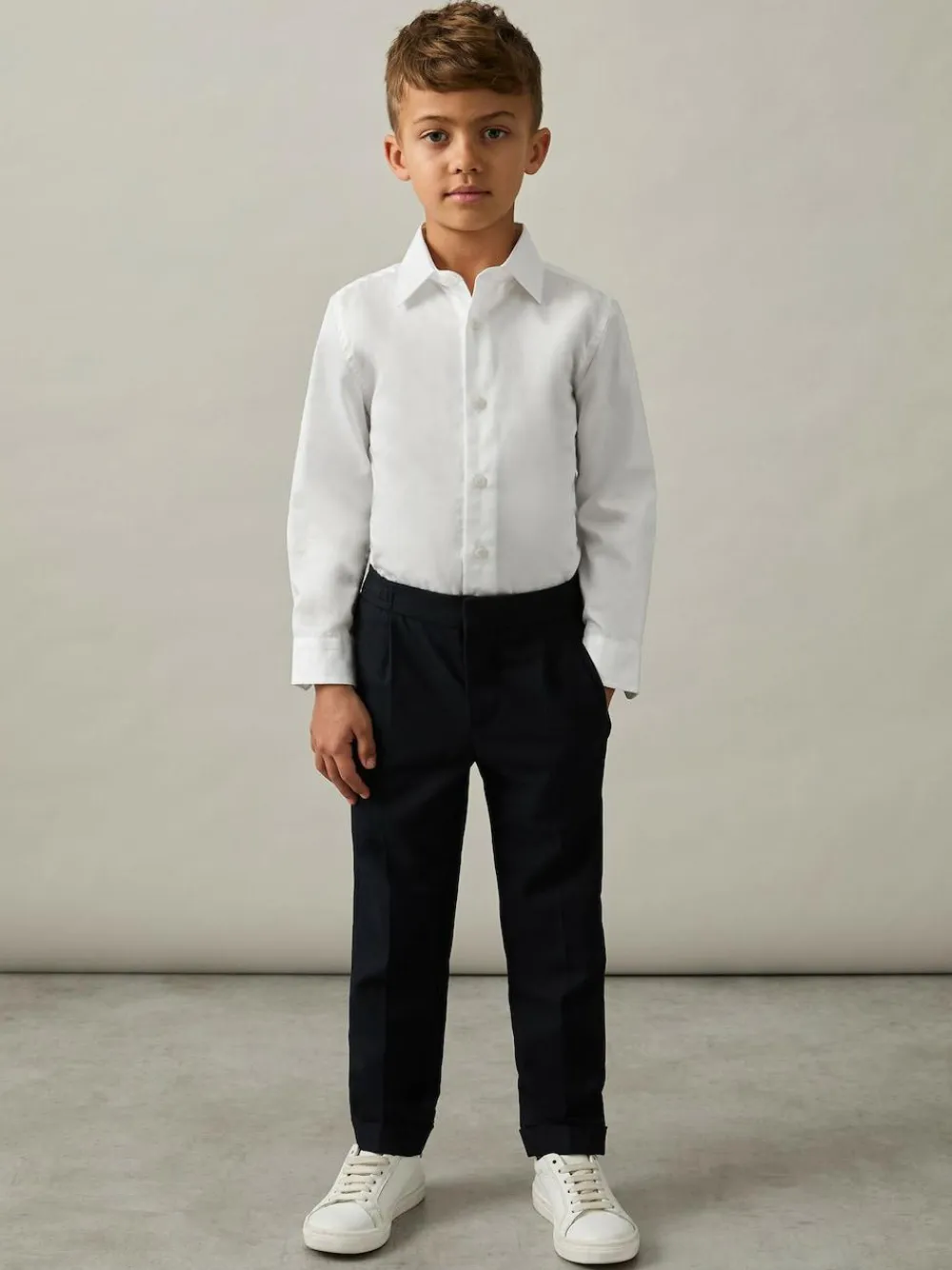 Reiss Remote 9-13 yrs Slim-Fit Cotton Shirt^BOY Shirts