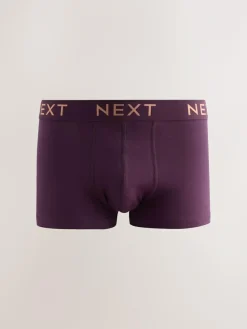 Next Rich Colour 10 pack Cotton Rich Blend Hipsters Boxers^ Underwear|Underwear