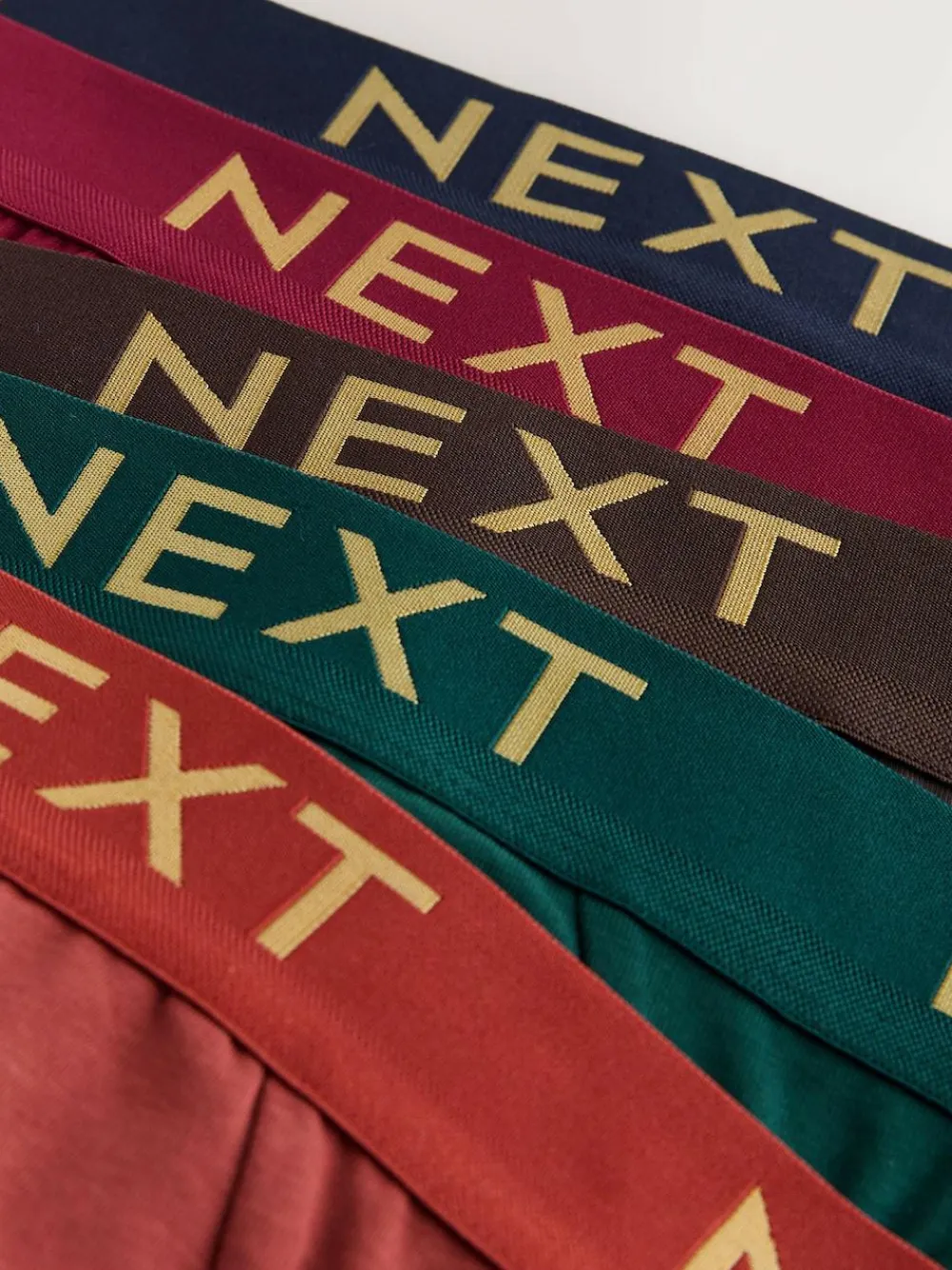 Next 5 Pack Cotton Rich Briefs Rich colour Red/Green/Blue