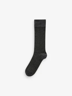 Next Rich Colour Spot Pattern Modal Signature Socks 4 Pack^ Socks|Socks