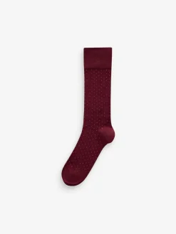 Next Rich Colour Spot Pattern Modal Signature Socks 4 Pack^ Socks|Socks