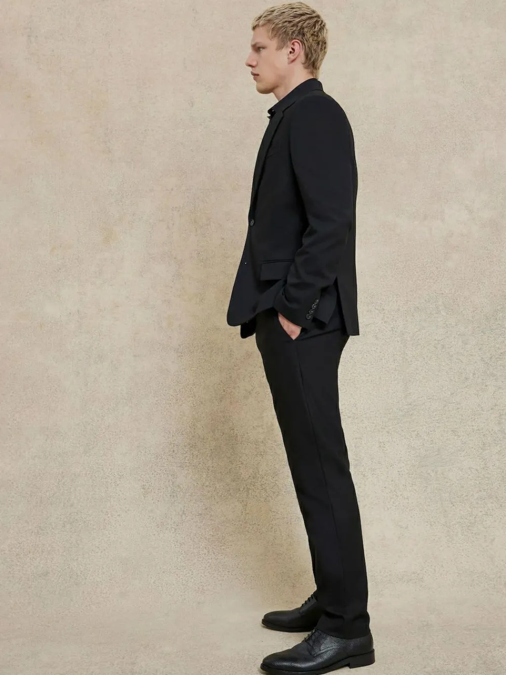 Best River Island Black Slim Fit Plain Slim Suit Jacket