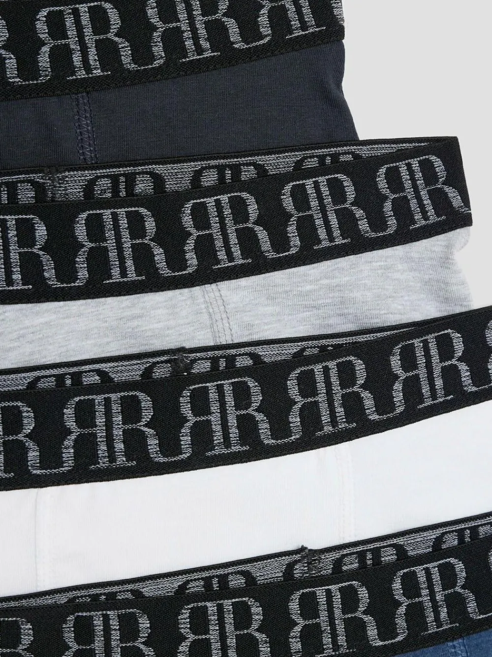 New River Island Blue Boys Marl Boxers