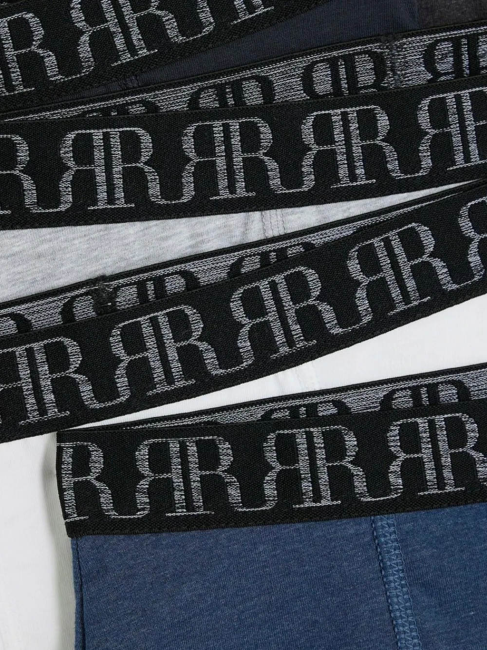 New River Island Blue Boys Marl Boxers