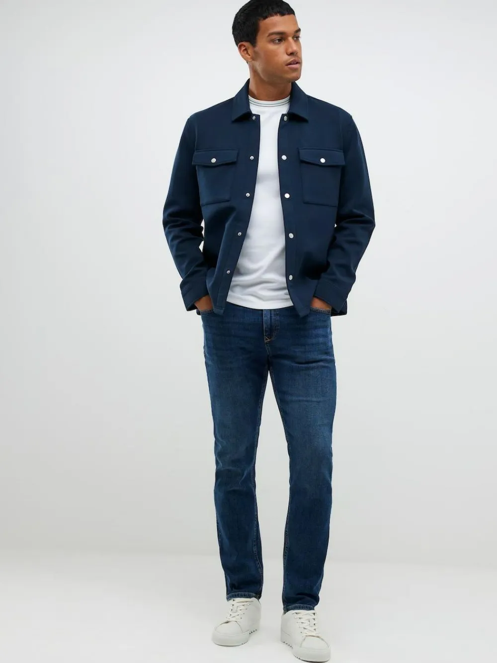 River Island Blue Slim Fit Stretch Jeans^ Jeans|Jeans