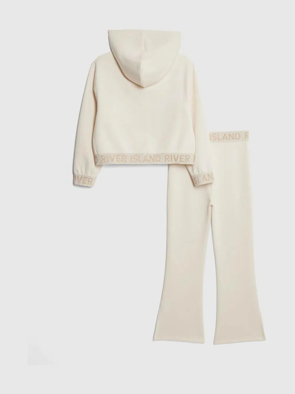 River Island Premium Essentials Zip Through & Kickflare Set^ Sweatshirts & Hoodies