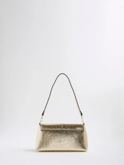 River Island Gold Bar Front Clutch Bag^Women Bags