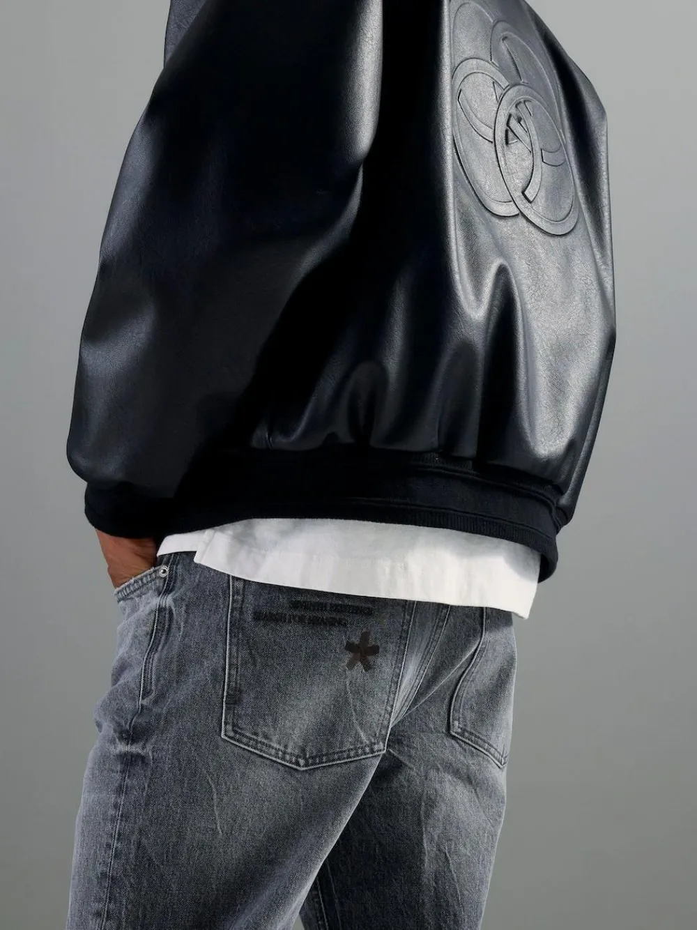 Sale River Island Grey Straight Fit Jeans