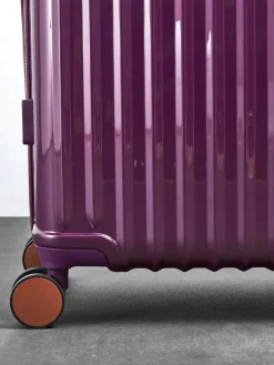 Rock Luggage Large Selene Suitcase Purple