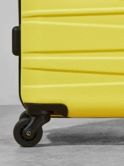 Hot Rock Luggage Seattle Large Suitcase Yellow