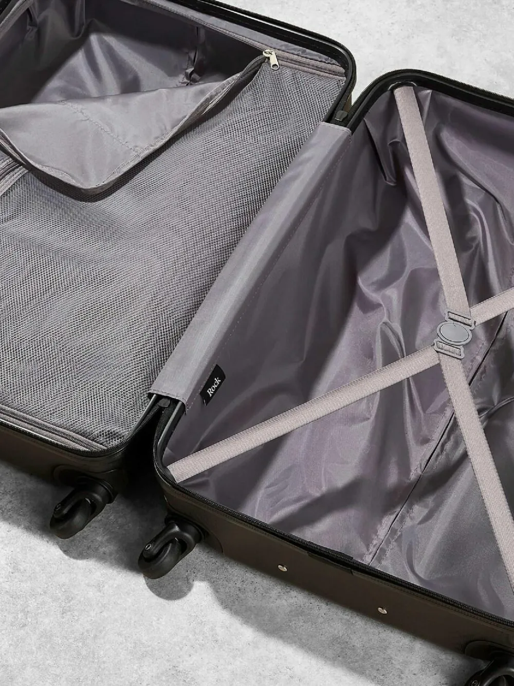 Rock Luggage Seattle 3pc Suitcases Set^Women Luggage