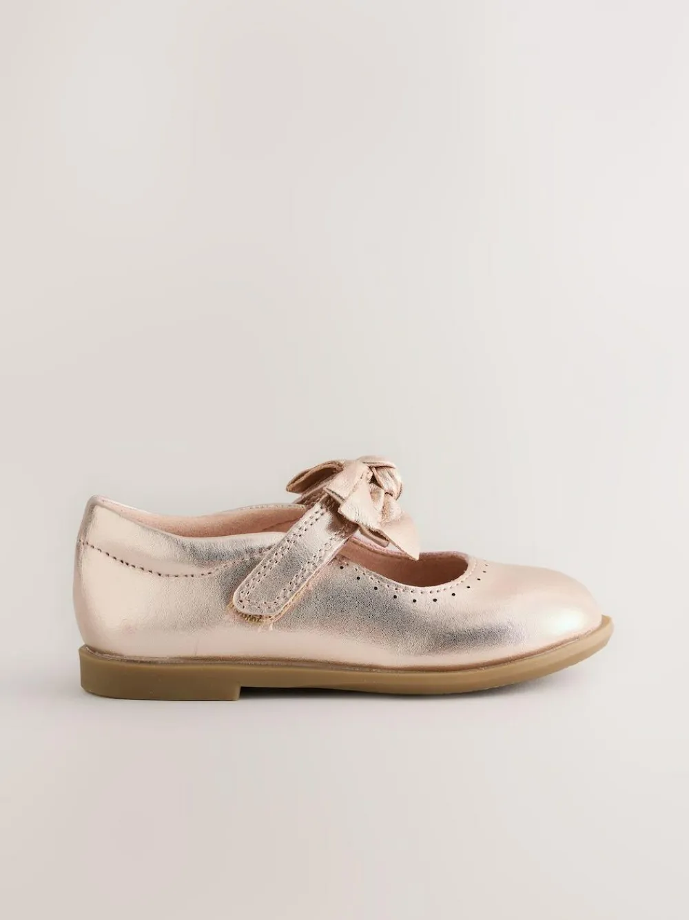 Next Bow Leather Touch Fastening Shoes^ Shoes