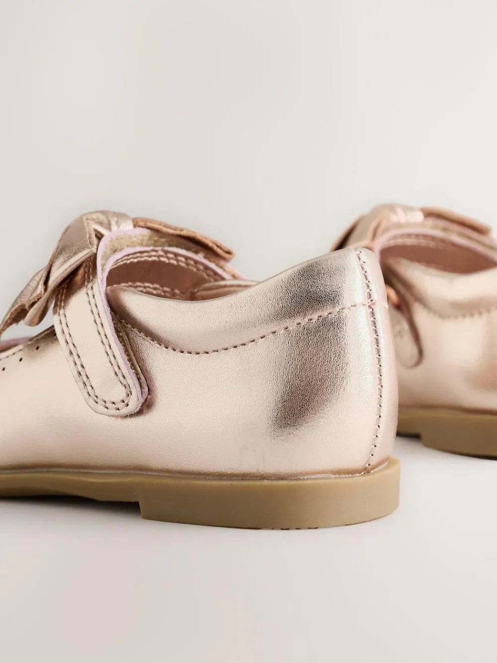 Next Bow Leather Touch Fastening Shoes^ Shoes