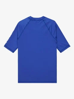 Roxy Girls Wholehearted Short Sleeve Logo Rash Vest^ Swimwear