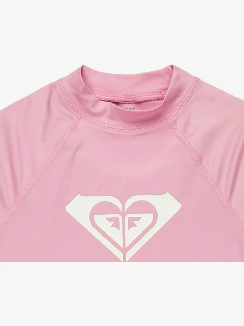 Clearance Roxy Lilac Purple Girls Wholehearted Long Sleeve Logo Rash Vest