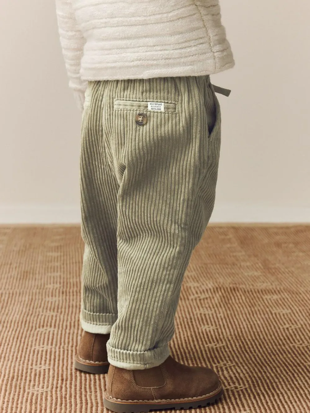 Next Corduroy Pull On Trousers (3mths-7yrs)^BOY Pants & Leggings|Baby Boys