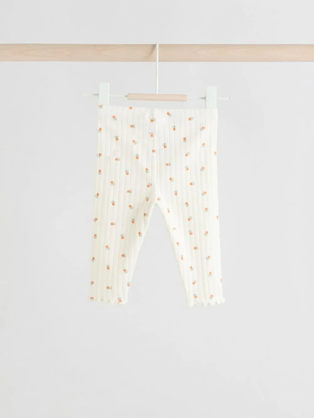 Next Sage Green/ Cream Ditsy Baby Frill Collar Sweater and Leggings 2 Piece Set (0mths-2yrs)^ Sweatshirts & Hoodies|Sets & Coords