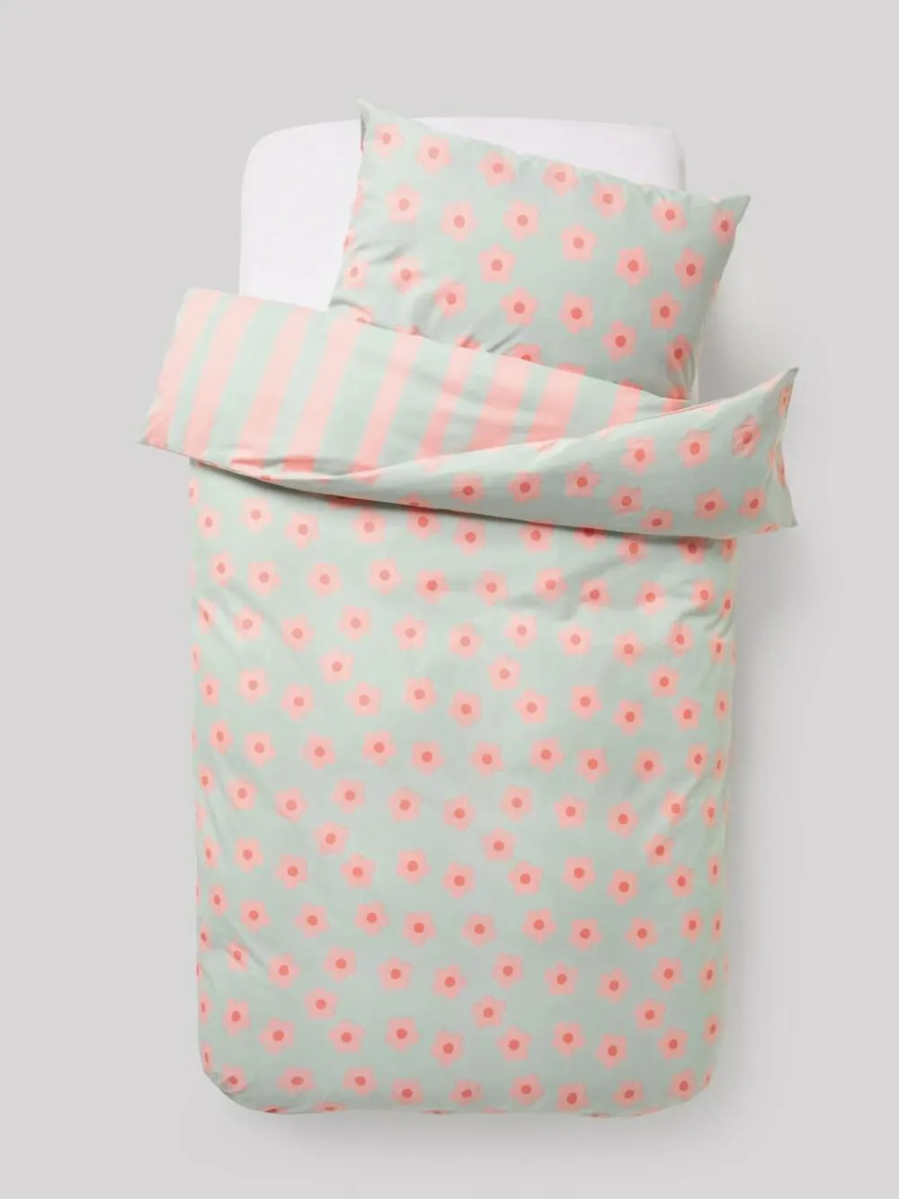 Outlet Next Sage Green Floral Duvet Cover and Pillowcase Set