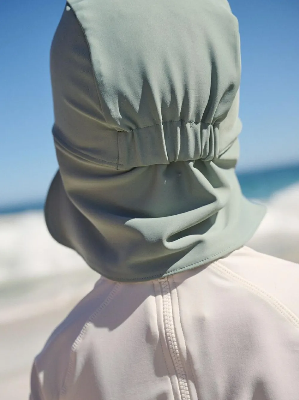 Next Sage Green Legionnaire Swim Hat (3mths-10yrs)^BOY Hats & Scratch Mitts|Hats