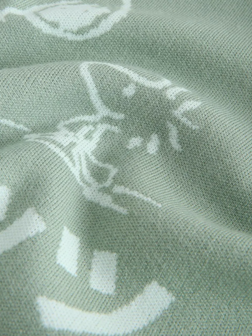 Next Sage Green Relaxed Fit Snoopy Graphic Print Crew Neck Jumper^ Knitwear|Knitwear