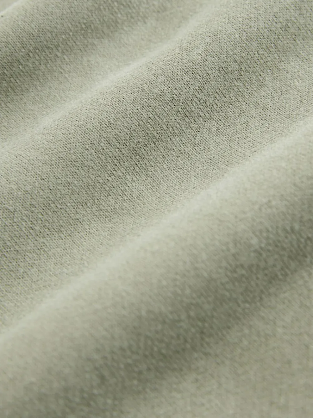 Sale Next Sage Green Supersoft Peached Essentials Crew Neck Seam Detail Sweatshirt