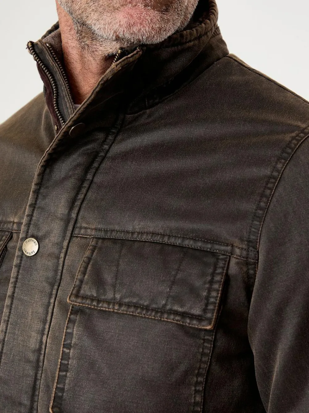 Saltwell Utility Brown Jacket^ Coats & Jackets|Coats & Jackets