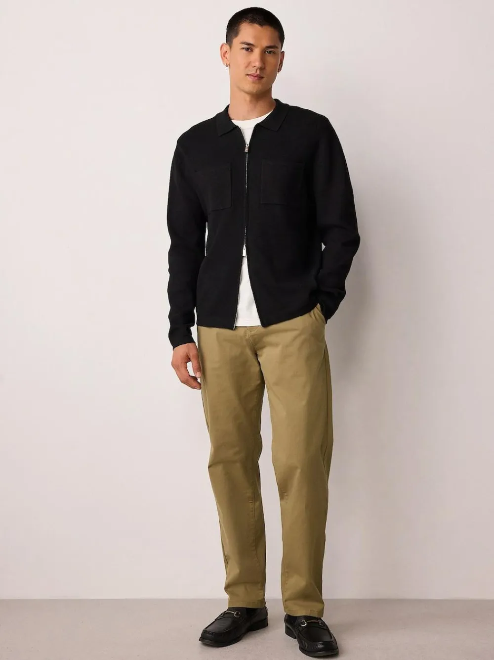 Best Next Regular Fit Stretch Chinos Trousers Sand