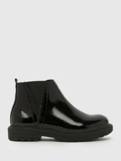 Online Schuh Black Crystal Boots
