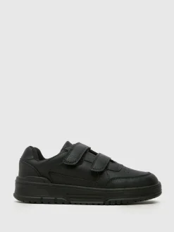 Discount Schuh Black Machinery Touch Fastening Trainers