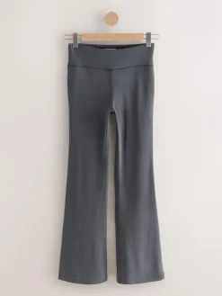 self. Kickflare Joggers Blue