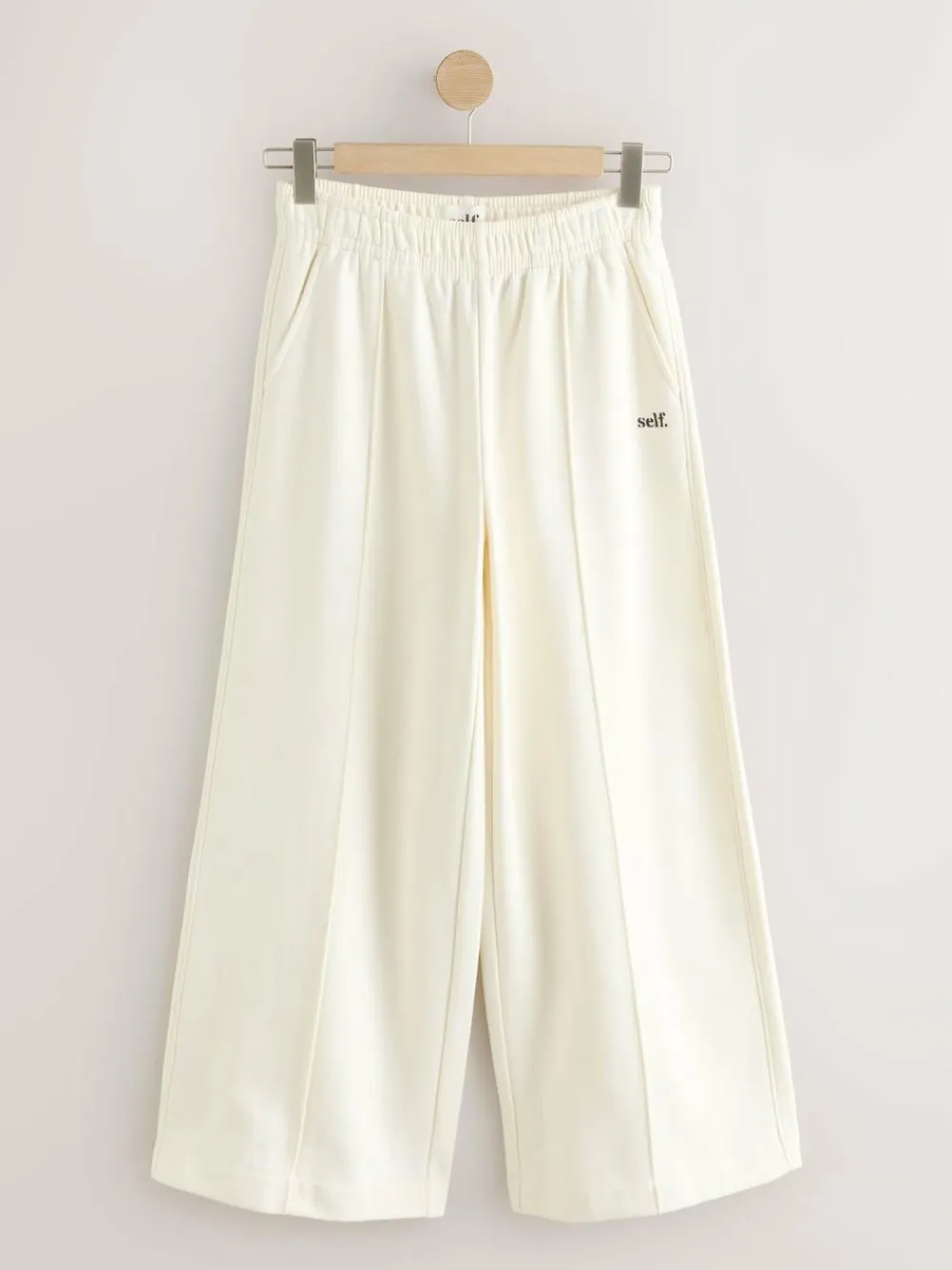 self. Cream Wide Leg Joggers^Women Loungewear|Leggings & Sweatpants
