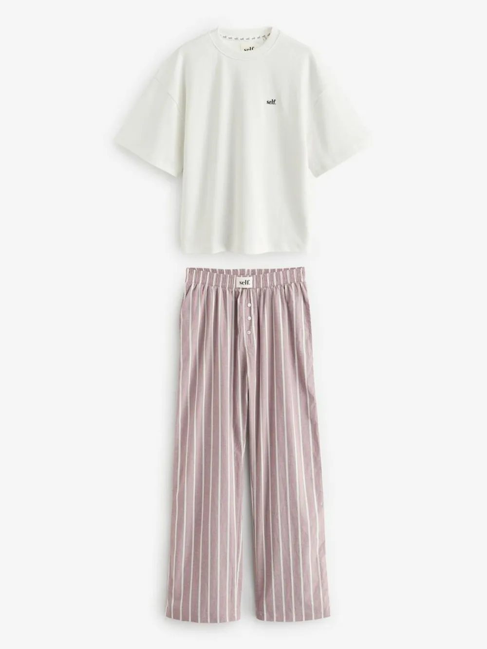 Sale self. Short Sleeve Pyjamas Mauve