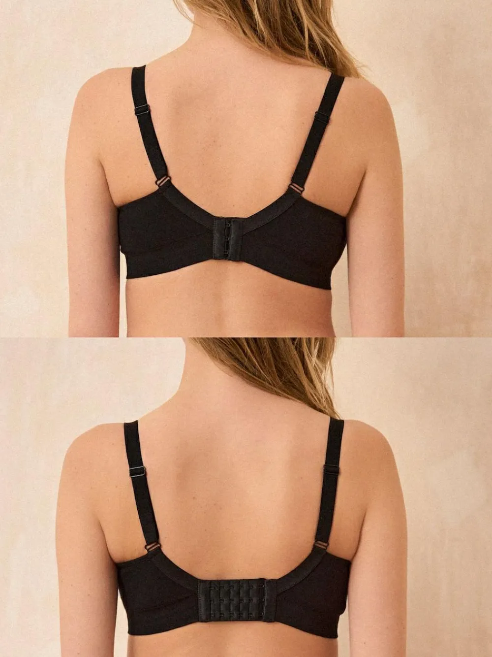 Seraphine Black & White Bamboo Soft Seamless Maternity & Nursing Bra 2 Pack^Women All Lingerie|Sportswear