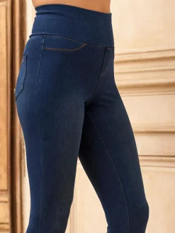 Sale Seraphine Blue & Grey Wash 2 Pack Midbump Maternity Jeggings
