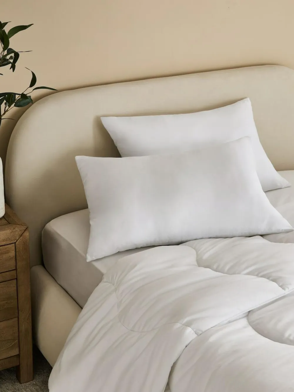 Next Set of 2 Firm Ultra Allergy Defence Pillows^ Duvets & Pillows