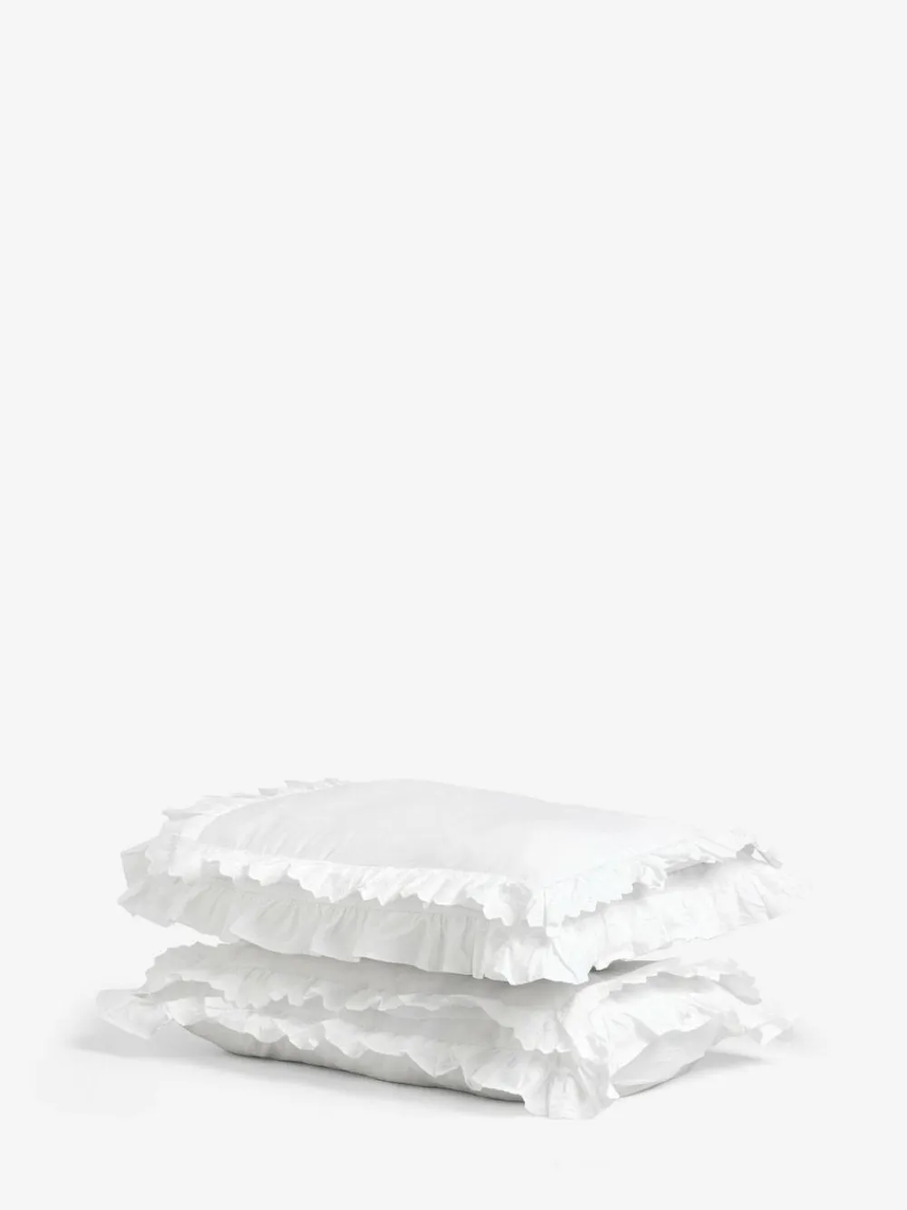 Clearance Shabby Chic by Rachel Ashwell® Set of 2 Broderie Anglaise Ruffle Count Pillowcases White