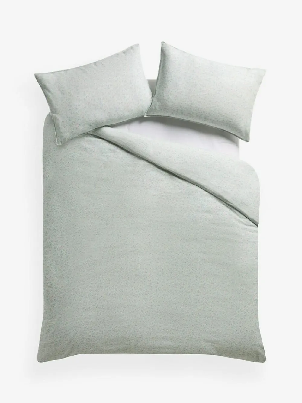 Clearance Shabby Chic by Rachel Ashwell® Flat Piped 200 Thread Count Duvet Cover and Pillowcase Set Vintage Ditsy Sage
