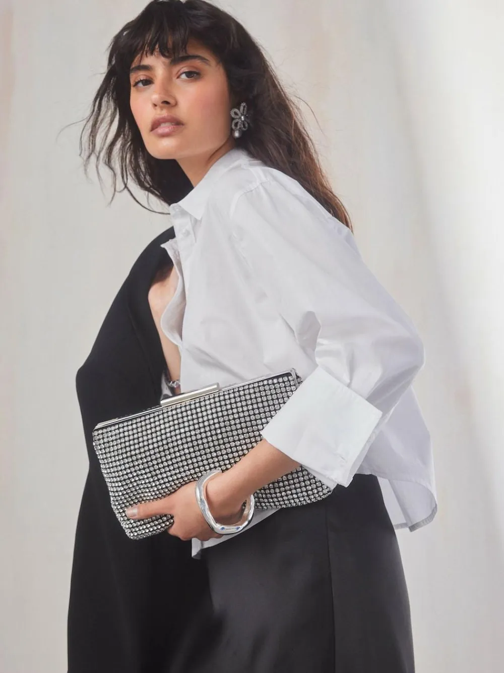 Next Sparkle Clutch Bag^Women Bags