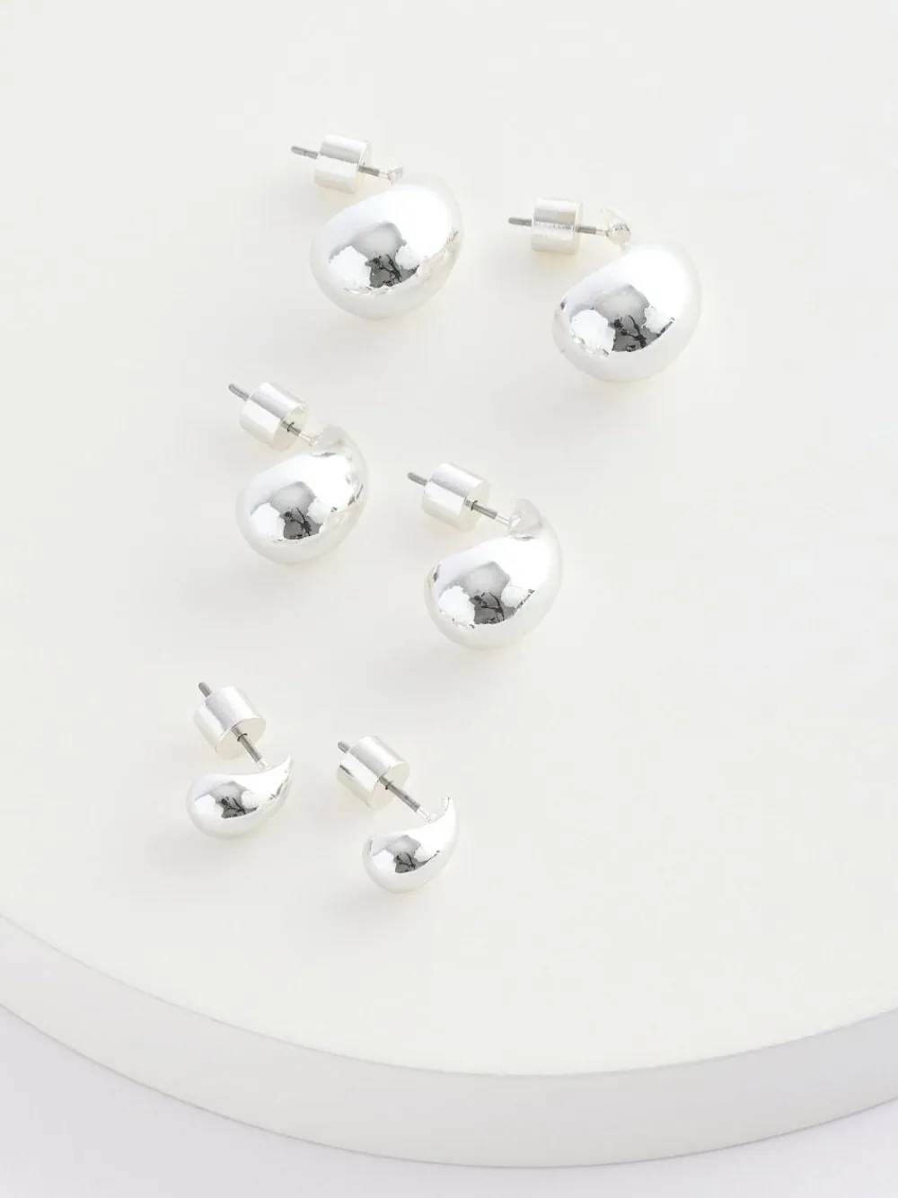 Next Teardrop Earrings 3 Pack^Women Jewellery